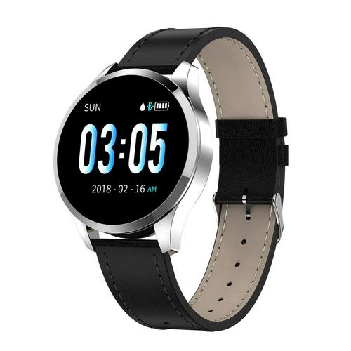 IP67 Waterdicht Smart Horloge Hartslag Bloeddruk Hr Sensor Sport Fitness Tracker Mannen Smart Armband Voor Iphone Android: Belt sliver