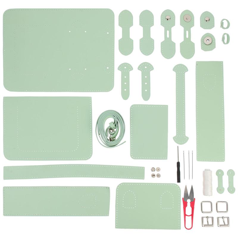 LVCHAO DIY Lederen Tas Maken Kit Zomer Alle Stijl Materiaal Set