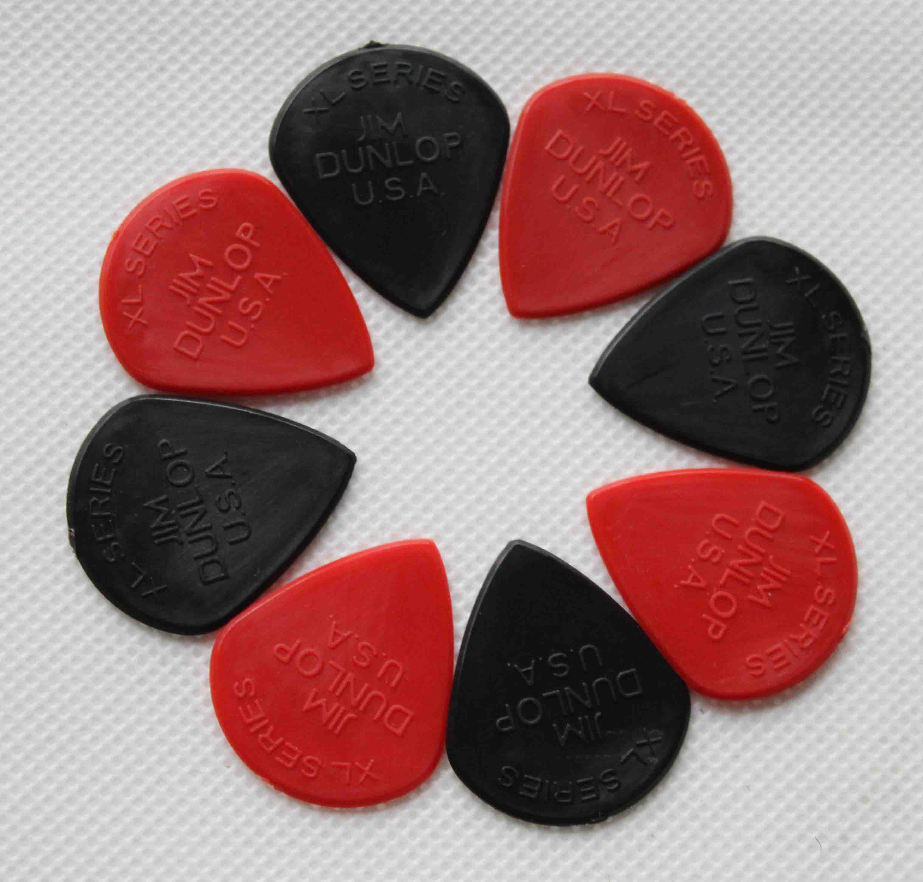 JAZZ 3 nylon guitar picks, JAZZ III guitar pick,1.0MM thickness, Picks Plectrum for acoustic and electric guitar picks: mixed colors