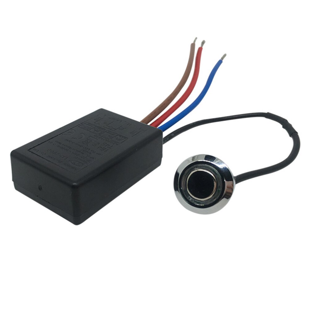 AC220-240V AC110v Bauen-in 3 Weg Finger Touch Dimmer 25-150W Für Tungslen Filament Lampe 3-25W LED Licht