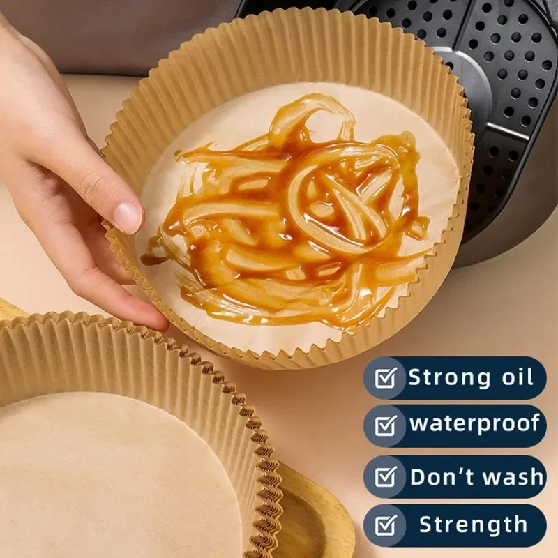 Acessórios de cozinha de ar fritadeira gadgets de cozinha utensílios de papel descartáveis pastelaria suprimentos de cozimento acessório bakeware barra de jantar