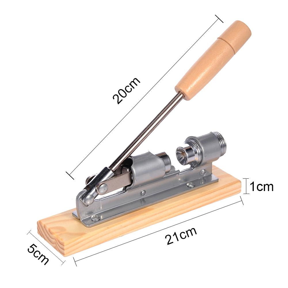 Manual Stainless Steel Nut Cracker Mechanical Sheller Walnut Nutcracker Fast Opener Kitchen Tools Fruits And Vegetables: F