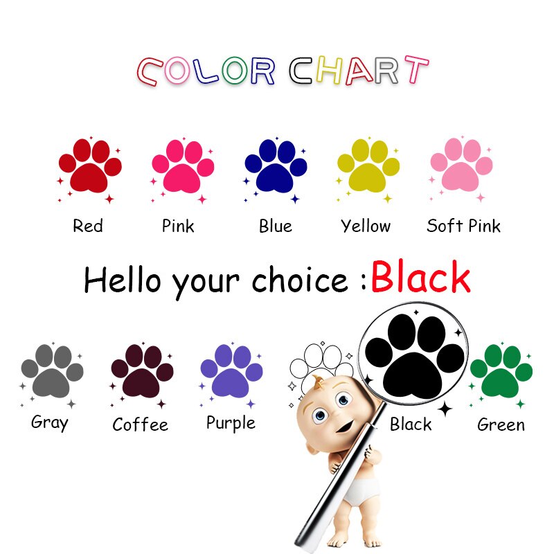 Hund boligindretning vinyl wallstickers stick mønster vægmaleri kunst kunst indretning tapet: Sort
