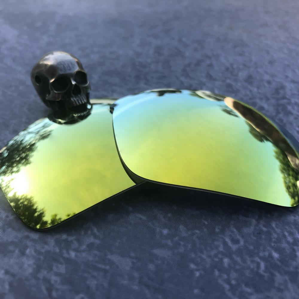 Lentes de substituição de policarbonato firtox para-oakley flak jacket sunglass frame-várias cores (lente apenas)
