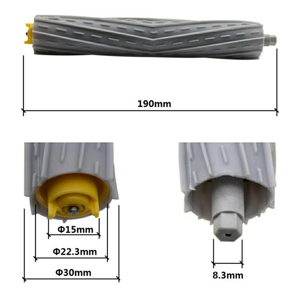 Filter Brush for iRobot Roomba 990 980 960 900 896 890 886 880 880 871 870 865 866 865 860 800 Series Accessories Wheel Kit