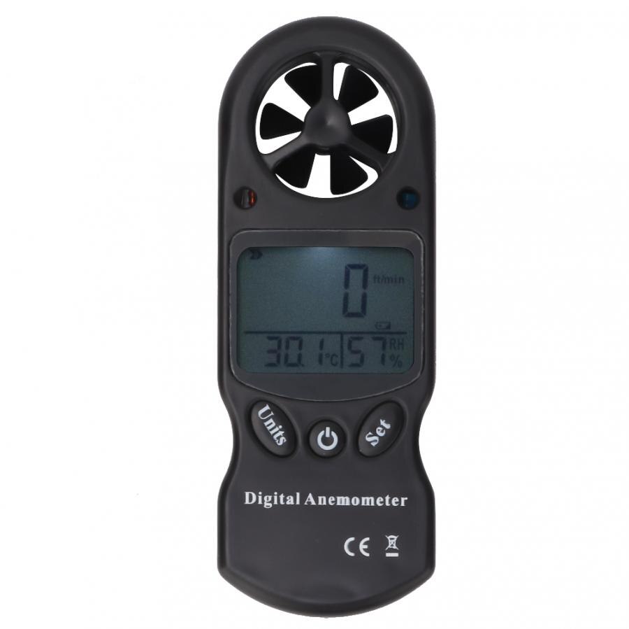Digital Anemometer 3-in-1 Handheld Anemometro Thermometer Hygrometer Wind Speed Meter TL-300