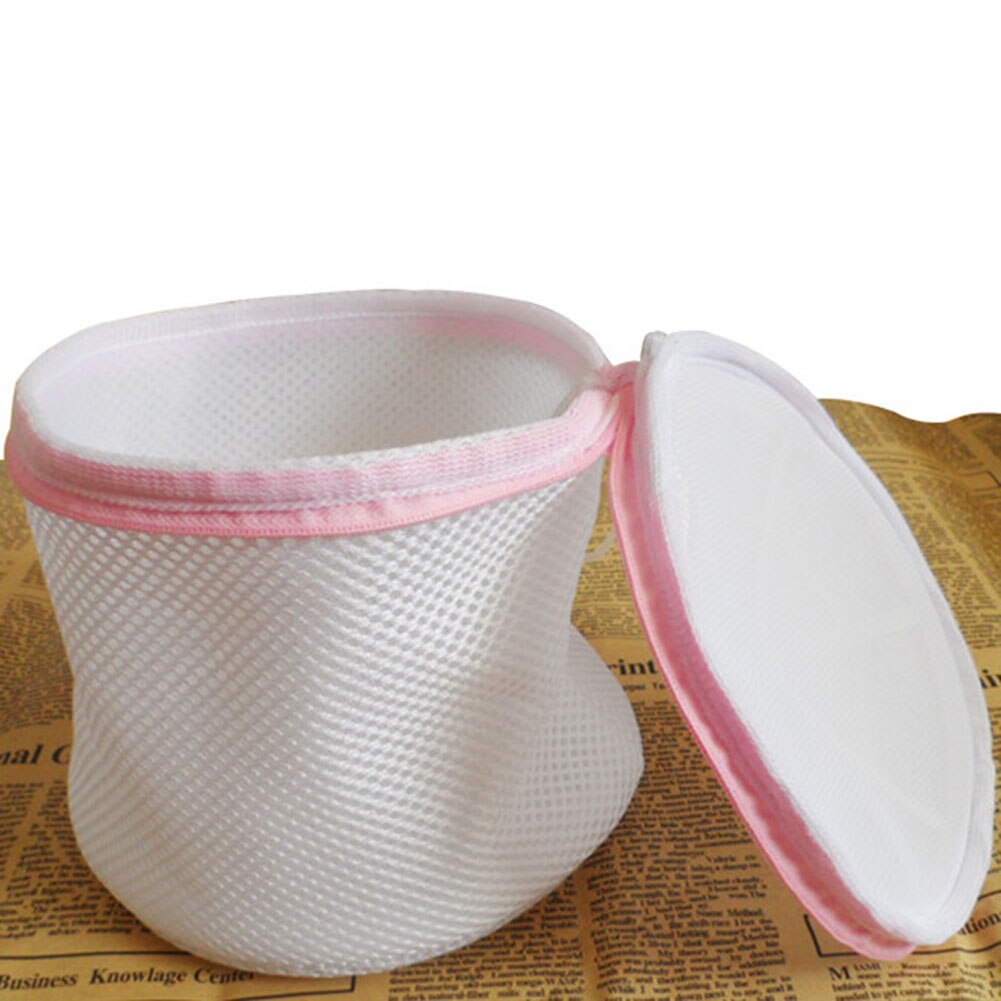 4 Size Mesh Laundry Bag Polyester Home Organizer Coarse Net Laundry