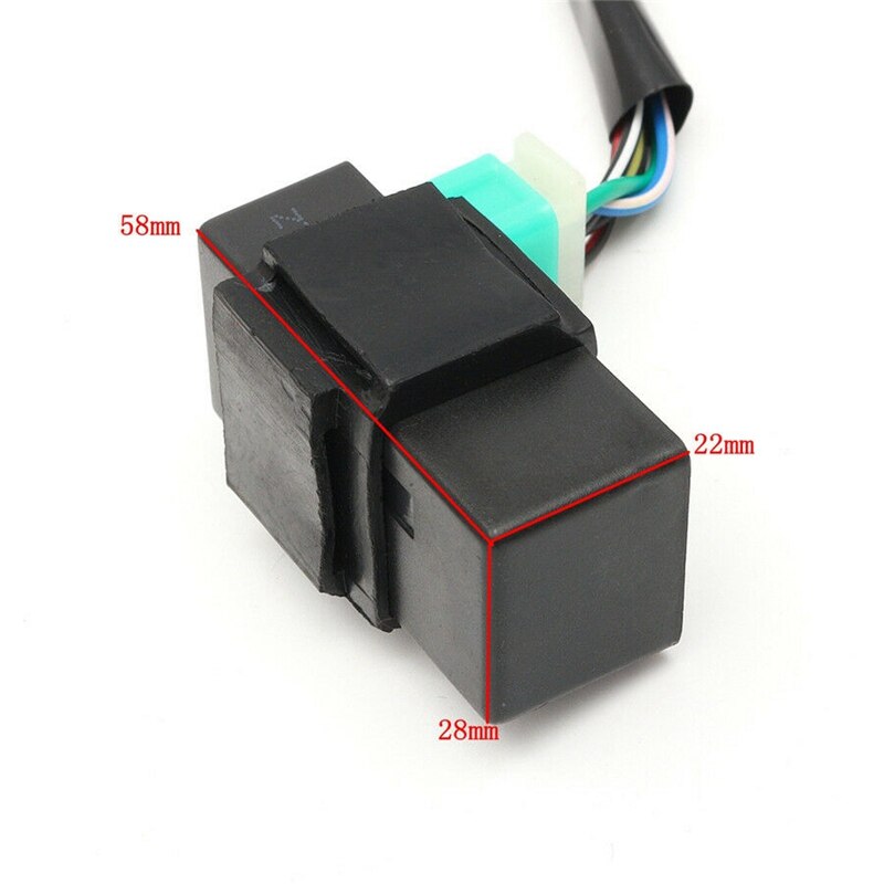 CDI Wiring Harness Coil Electric Engine Start Wiring Harnes Kit for 50CC 70CC 90CC 110CC 125CC Quad ATV Dirt Bike