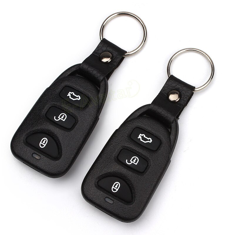 Verrouillage Central universel avec télécommande serrure de porte de voiture sans clé entrée voitures Kit de verrouillage centralisé à distance avec dégagement de coffre