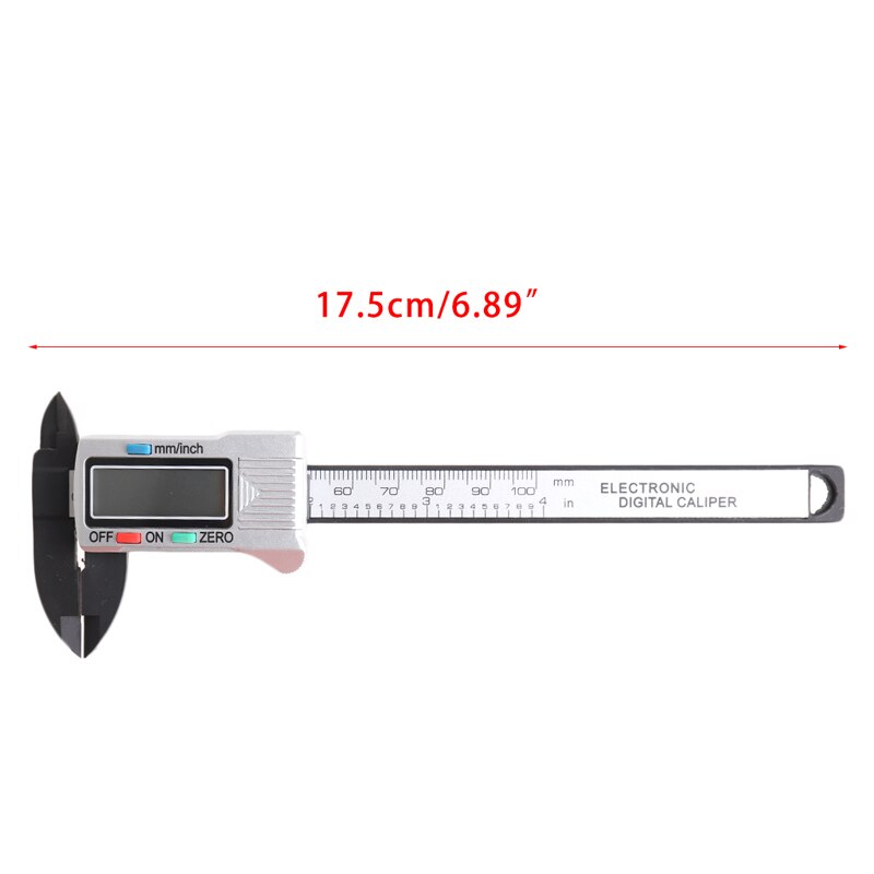 Calibro Digitale Vernier Da 6 Pollici Elettronico Da 100 Mm, Micrometro - Foto 5