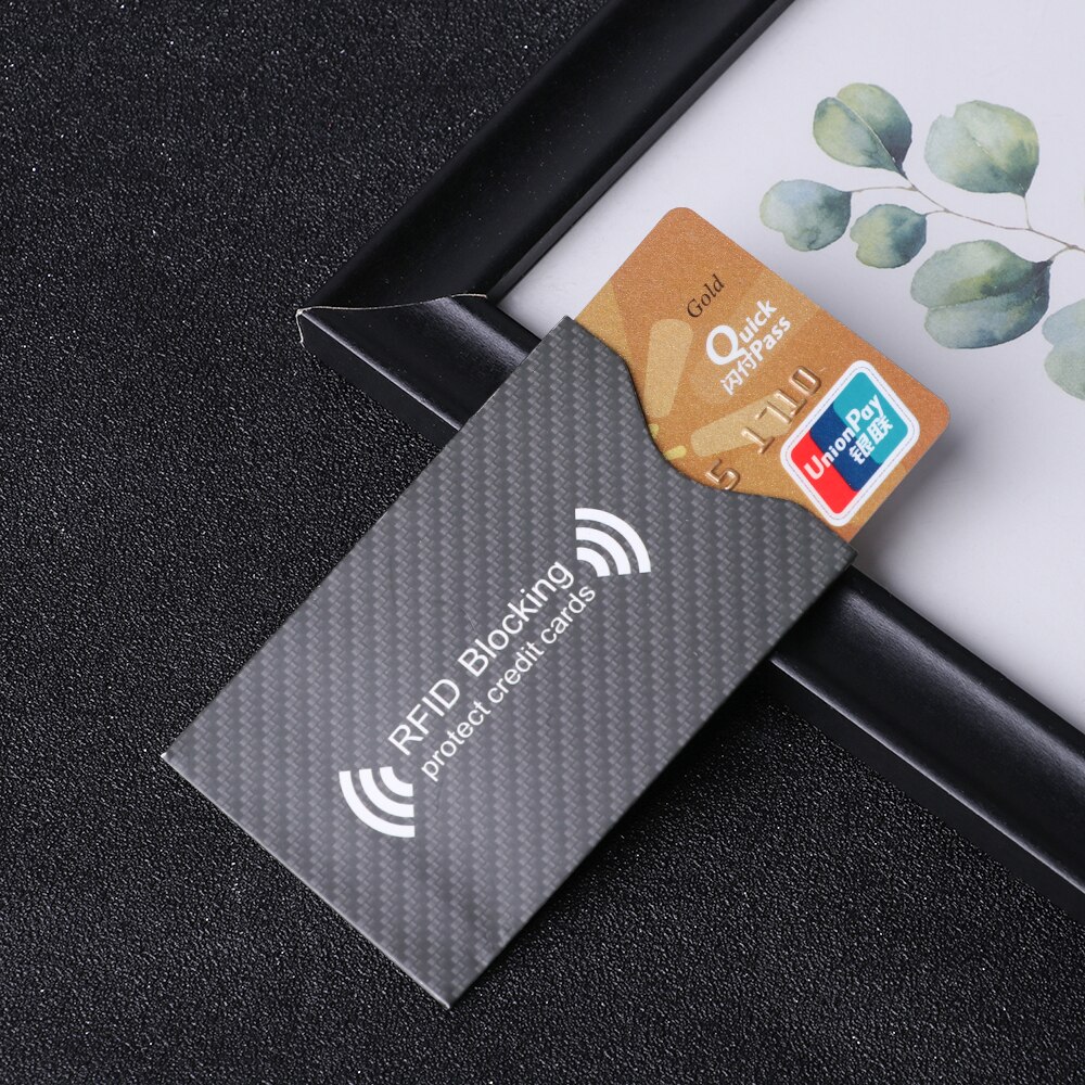 5Pcs/Set Anti Theft RFID Credit Card Holder Safety Blocking Sleeve Protect Case Cover Multicolor Bank Card Protector