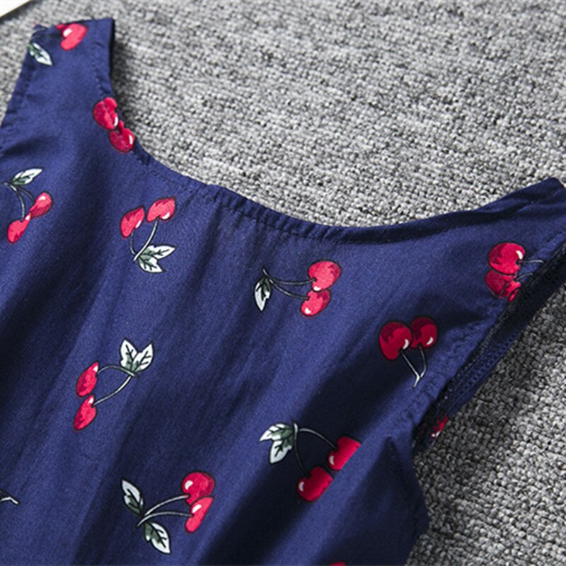 ¡Novedad de ! Ropa de niña, vestido de princesa de verano para niñas pequeñas con espalda en V, vestido de baile con tutú de cereza, ropa de para niños