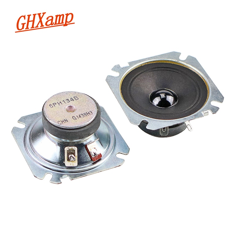 GHXAMP-altavoz Tweeter de 2,5 pulgadas, 6ohm, 30W, 60W, cono de papel, agudos, 2 uds.