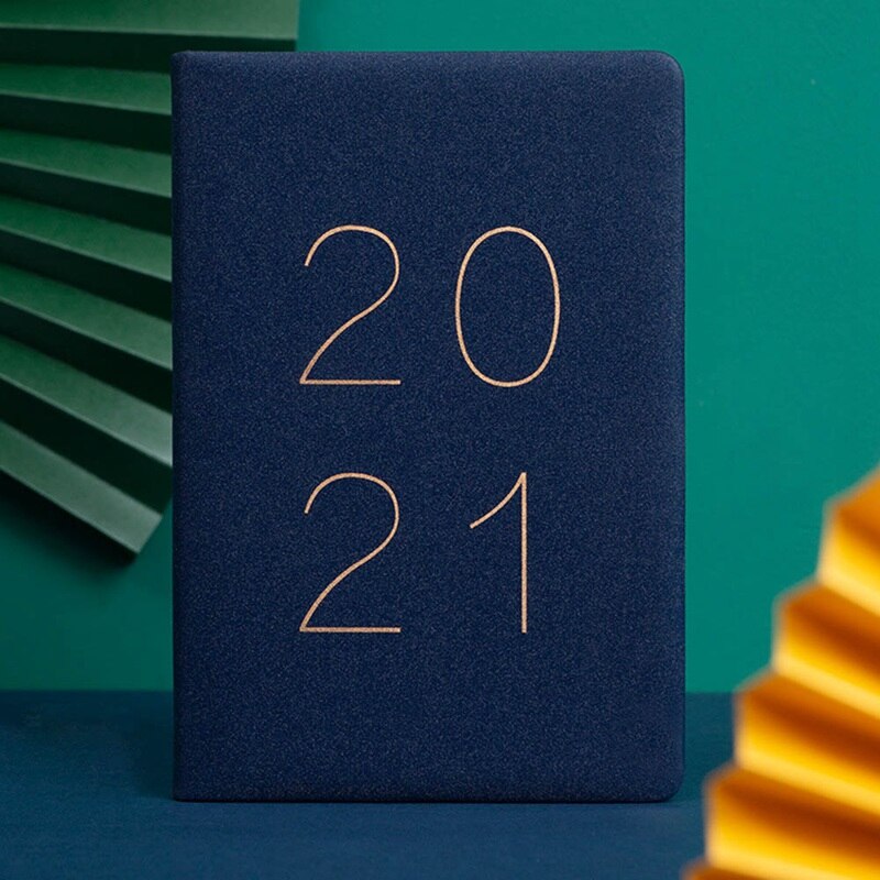 Year Planner Calendar A5 Notebook Portable Agenda Weekly Monthly Notepad Organizer Schedule Book Stationary: NB1