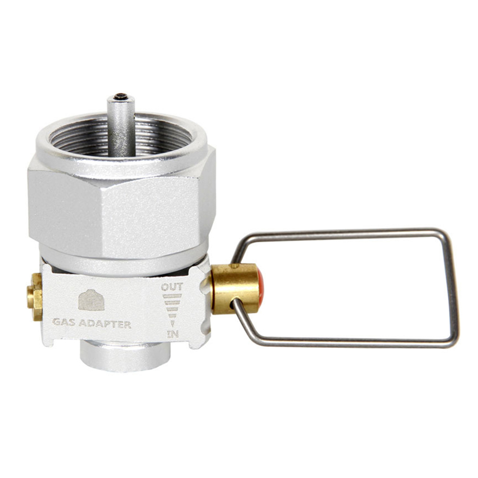 Camping Stove Refill Adapter Gas Saver Plus Gas Convertor Shifter Refill Flat Tank Conversion Adapter Camping Gas Adaptor Valve: Type 1