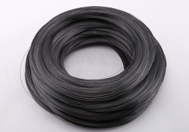 Fil en acier noir haute résistance T9A, 30M, 0.15-0.7MM, fil à ressort pour musique
