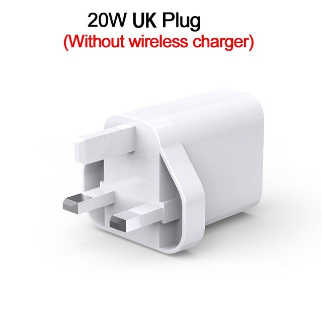 Magnetische 15W Drahtlose Ladegerät Für iPhone 12 Pro Max Mini Für Magsafe Schnelle Lade Schnell PD 20W UNS UK EU Stecker Drahtlose Ladegerät: UK Plug