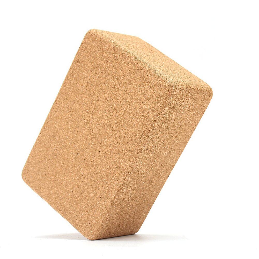 Yoga Block Pilates Cork Brick Home Stretch Aid Gym Fitness Exercise Cushion Exercise Fitness Sport Props Foam Brick