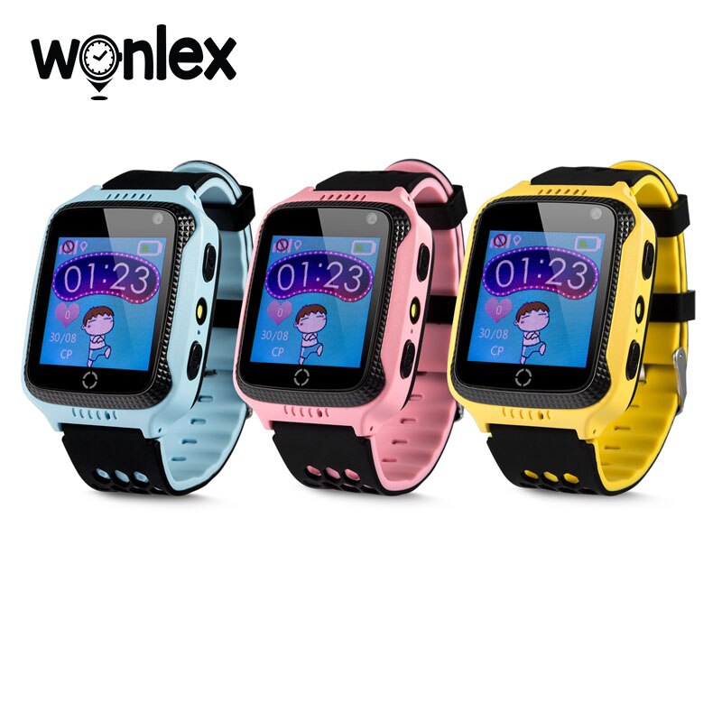 Wonlex Smart-Watch con GPS per localizzatore di posizione per bambini monitoraggio della posizione dei bambini orologio della fotocamera GW500S posizione anti-smarrimento del bambino