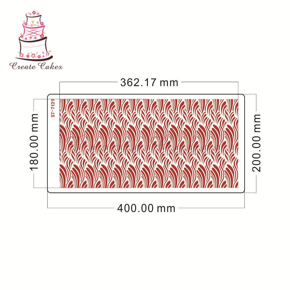 Patroon Wedding Cake Stencils Taart Kant Side Plastic Stencil Cake Side Kant Stencil Diy Tekening Shape Cake Decorating Tool
