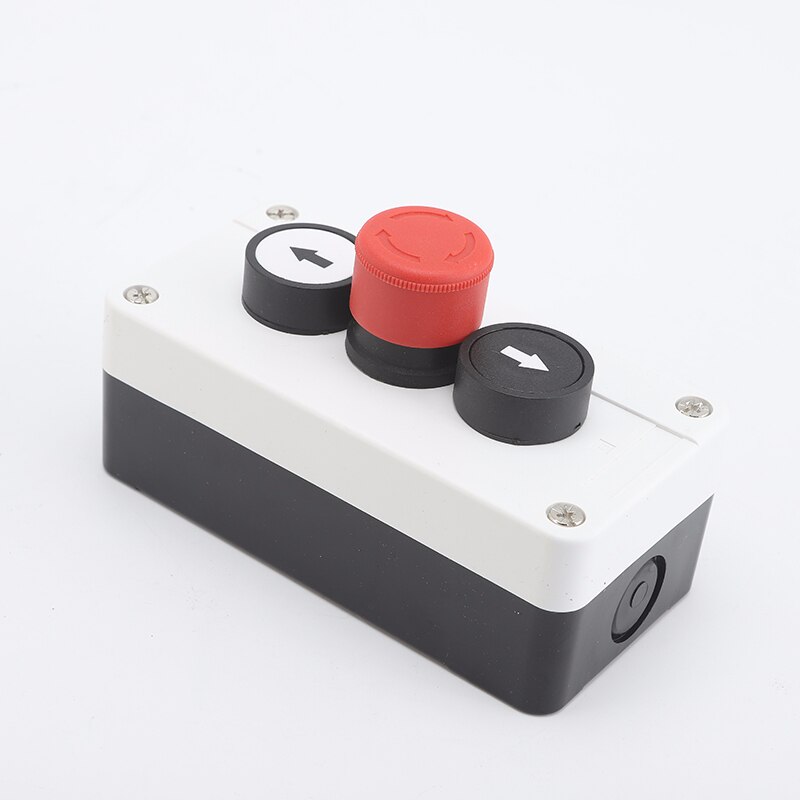 Met Pijl Symbool, Start Stop Zelfsluitende Waterdichte Schakelaar Noodstop Industriële Houvast Control Box
