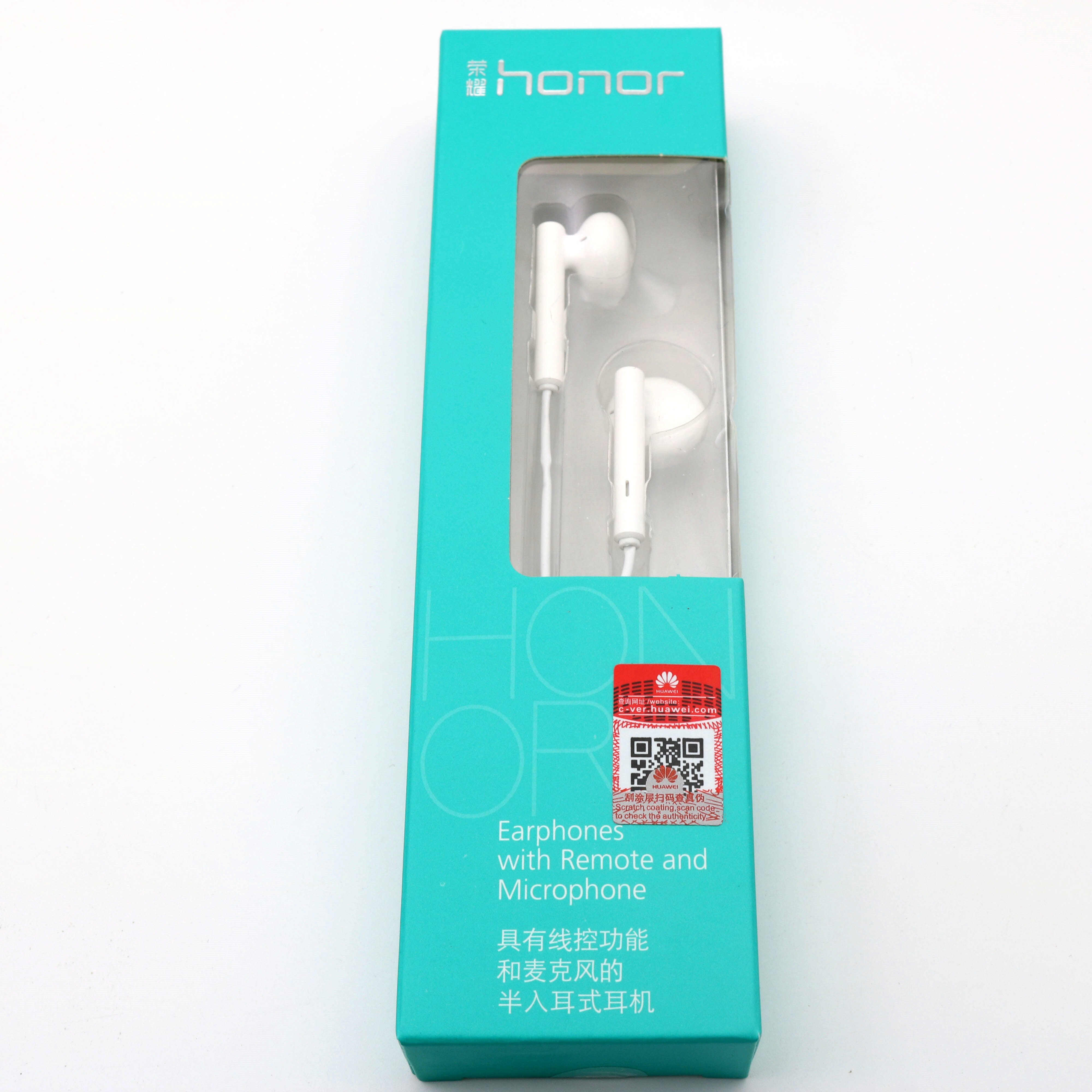 Huawei Honor AM115 Headset Met 3.5Mm In Ear Oordopjes Oortelefoon Speaker Bedrade Controller Voor Huawei P10 P9 P8 Mate9 honor 8: With Retail packing