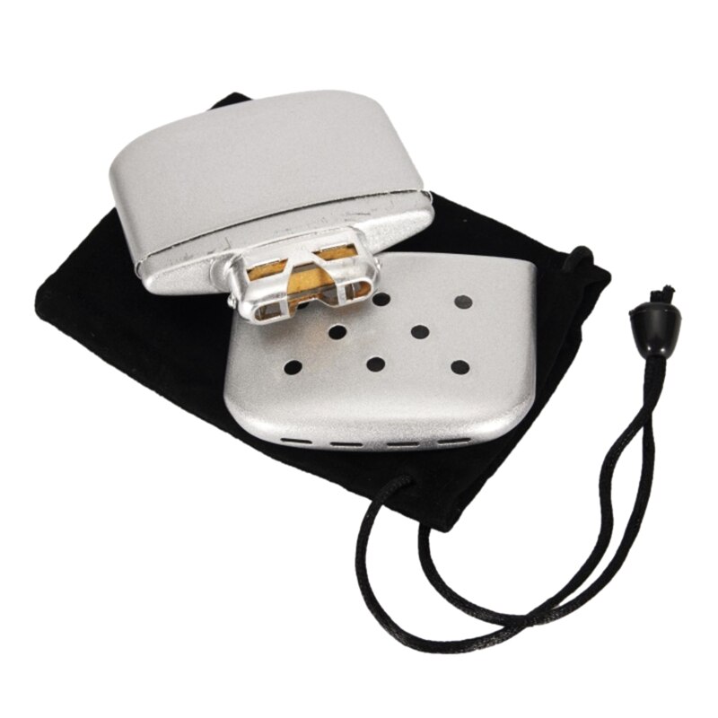 Wielokrotnego użytku kieszonkowy cieplej ogrzewacze robić rąk ze stopu cynku wielokrotnego użytku mały cieplej palnika kreatywne prezenty świąteczne dla rodziny upuszczać Wysyłka 