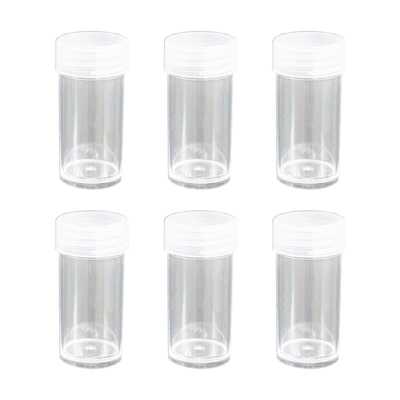 Clear Plastic Bead Storage Containers Set Jars Diamond Painting Accessory Box H056: 1