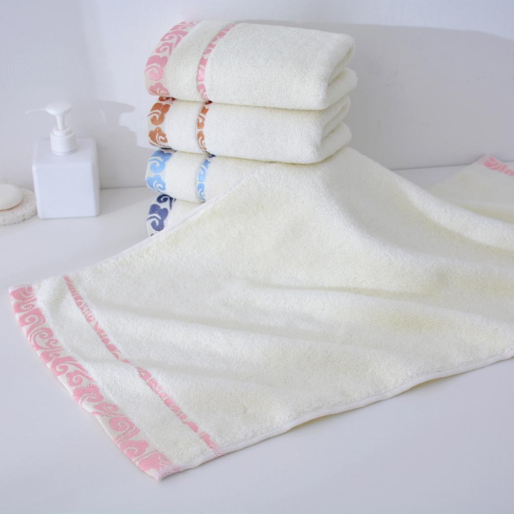Voksen badehåndklær i myk bomull absorberende luksus ansikt Strand badehåndkle menn kvinner grunnleggende håndklær