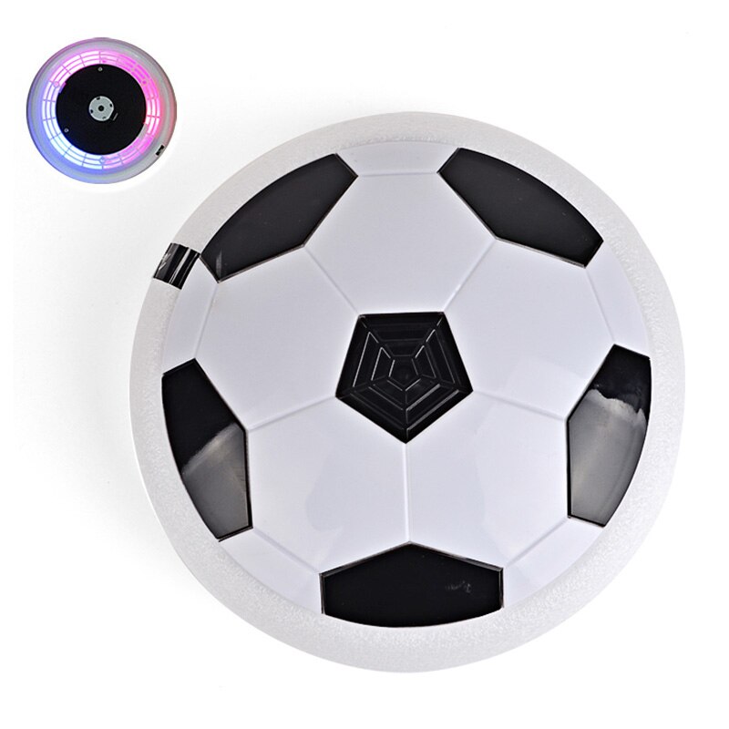 Children Toys Suspension Football LED Electric Air Cushion Soccer Pneumatic Disk For Kids Boy Latest Indoor Game NSV775