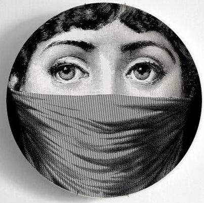 EURO Stlye Plates Ceramics Wall Hanging Decorative Plates: 12