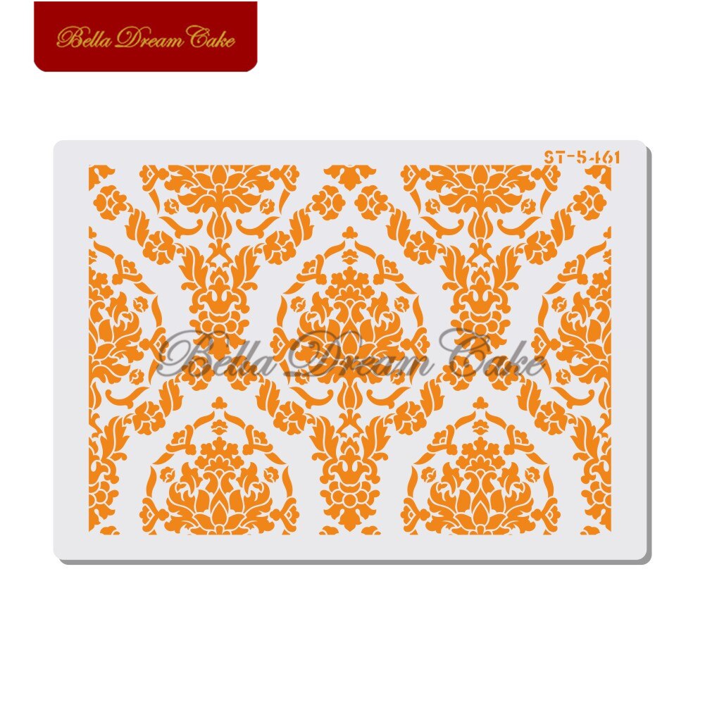 French Words Teapot Car Cake Stencil Layering Plastic Stencils Painting Drawing Stencils Template Cake Decorating Tool