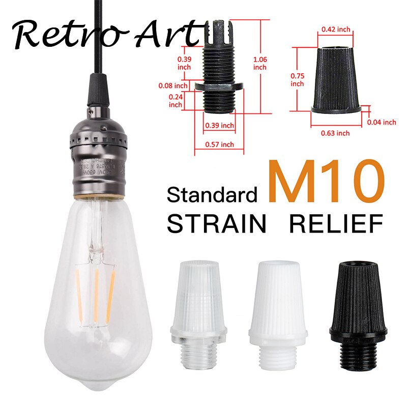 Jahrgang Durcheinander Lampe Halfter Kabel Griff Kabel klemme Zugentlastung draht Griff Kabel Drüsen