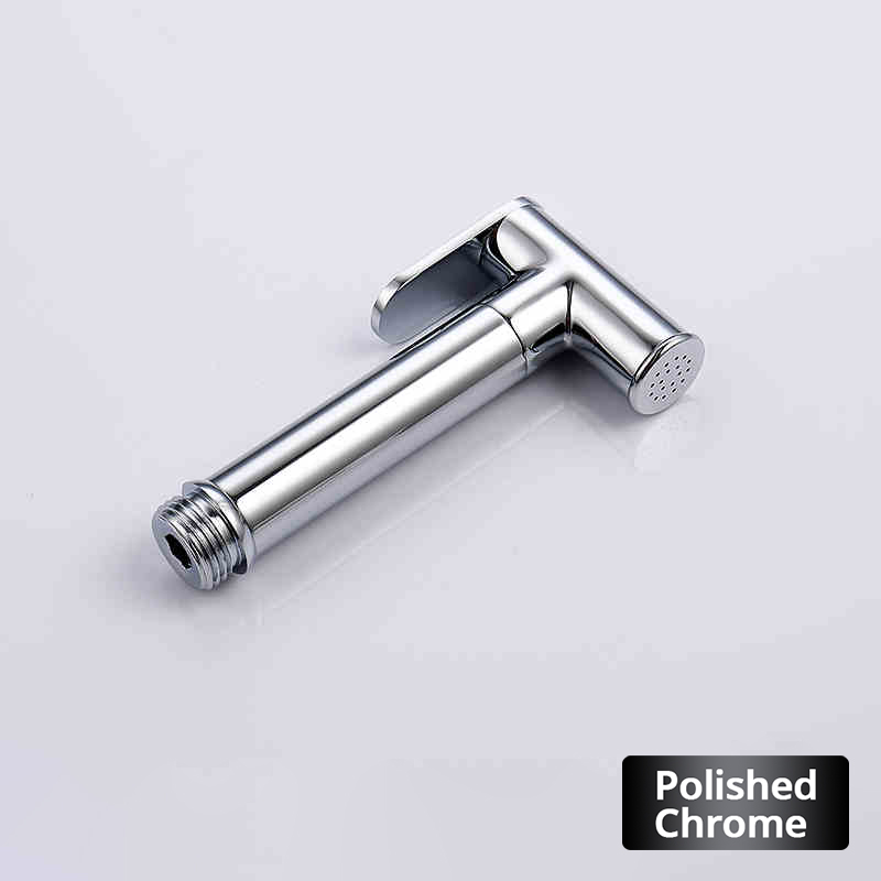 Toalett, bidet, komplett sett med 304 stk., rustfritt stål, nikkel, bærbar bidetrenser, metallisk toalett, nikkel: Rød