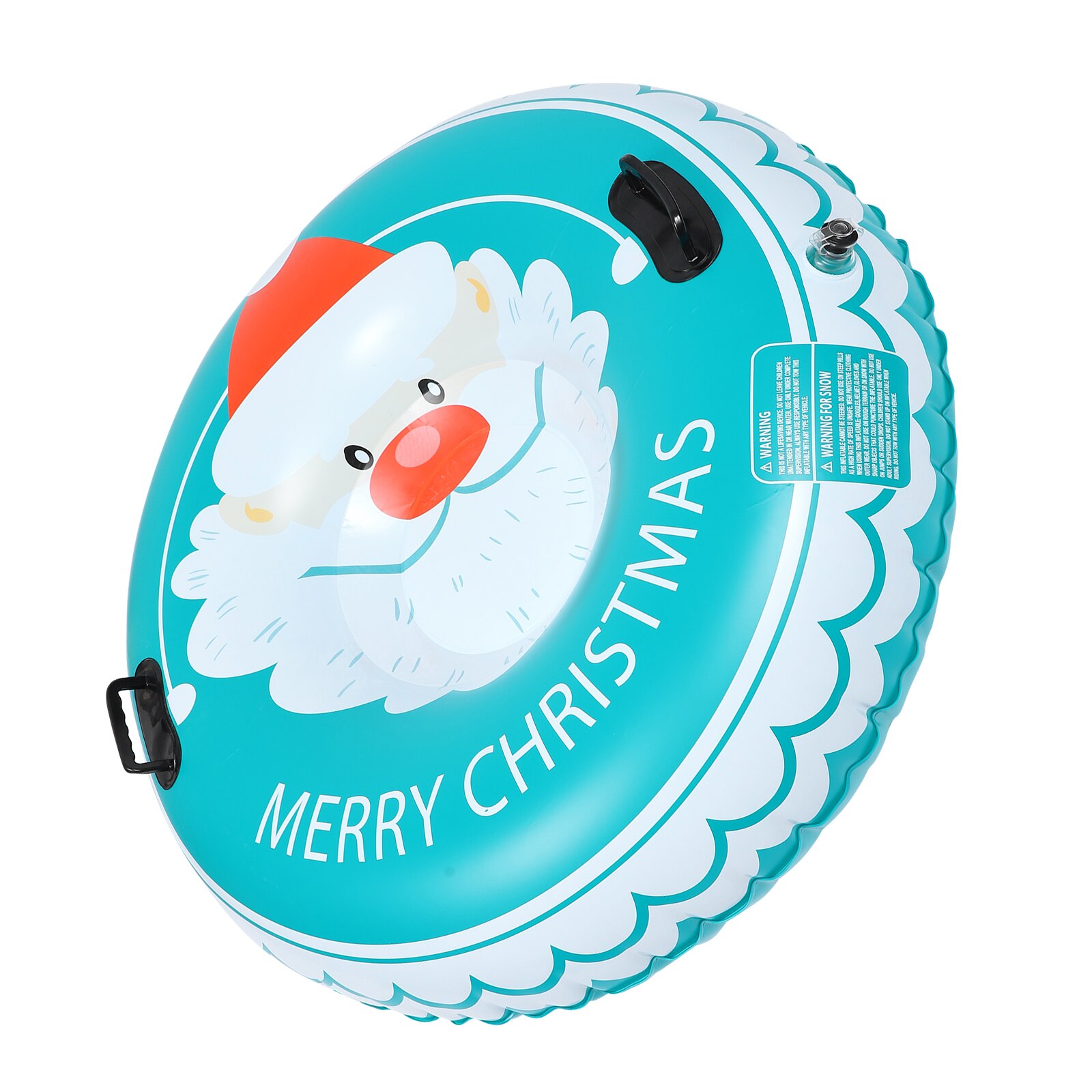 1PC Aufblasbare Schnee Rohr Außenbereich Sport dauerhaft Schnee Rohr mit Griff: Grün120CM