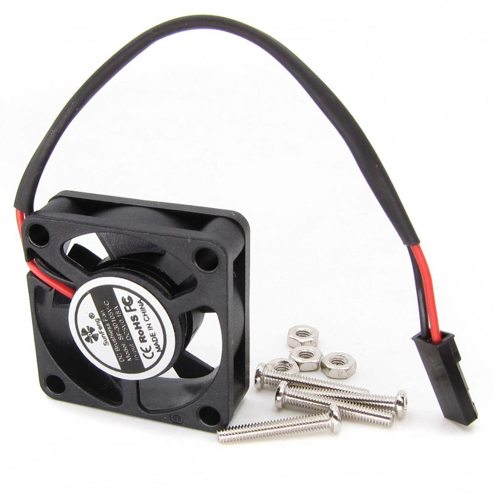 DC 5V 3010 Cooling Fan for Raspberry PI 3 Model B Cooler Fan radiator fan for Raspberry PI 2 Model B and Model B+