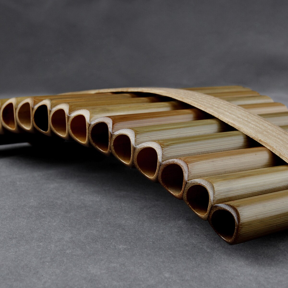 15 Pipes Pan Flute G Key Folk Musical Instruments Original Colour Flute De Pan Woodwind Instrument Handmade Pan Pipes