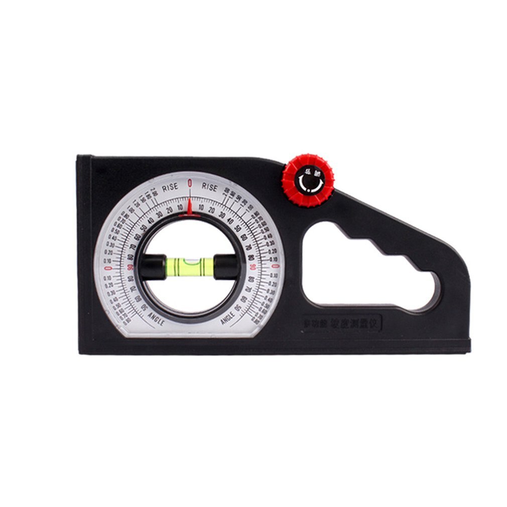 Multifunctional Horizontal Angle Ruler Slope Measuring Instrument Universal Bevel Protractor Declinometer: Default Title