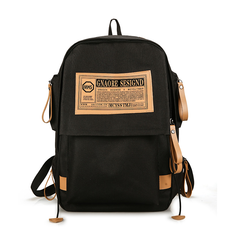 Retro Street Style Canvas Rugzak Mannelijke Mochila Schooltassen Voor Tieners Meisjes Laptop Rugzakken Eenvoudige Mode Rugzak