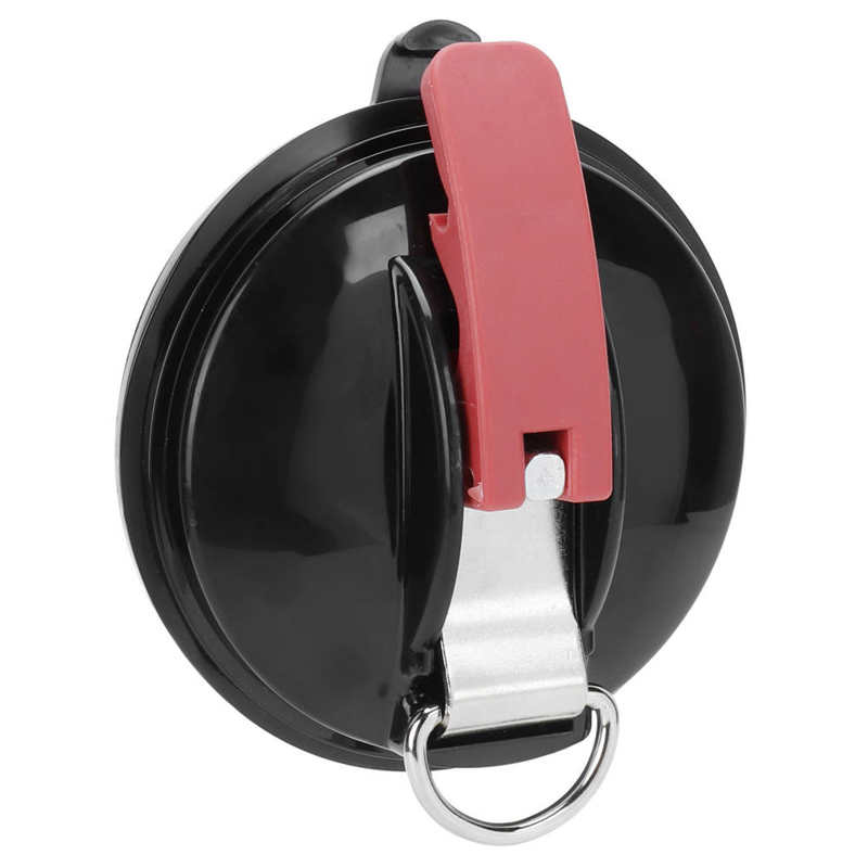 Suction Cup Camping Tarp Accessory Suction Cup Rope Holder Tent Accessory Luggage Strap Holder with Tent Canopy Hook for Hiking