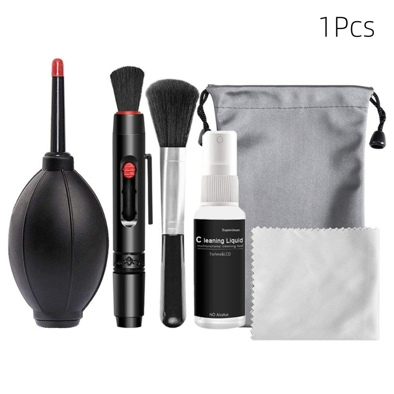 6 in 1 Kamera Reinigung Bausatz, professionelle DSLR Objektiv Reinigung Werkzeug mit tragbar Lager Tasche für CCD Sensor Objektiv Tastaturen: Rosa