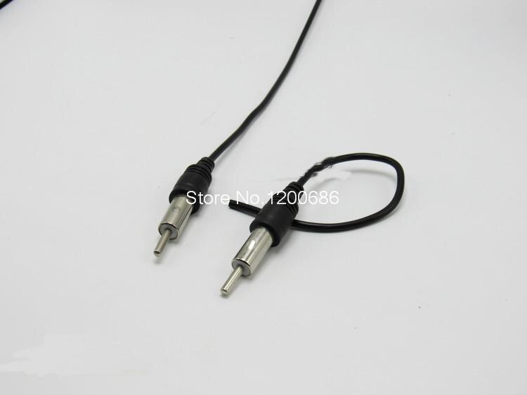 2.4cm Car STEREO Radio Antenna Aerial Adaptor ISO Male to DIN cable