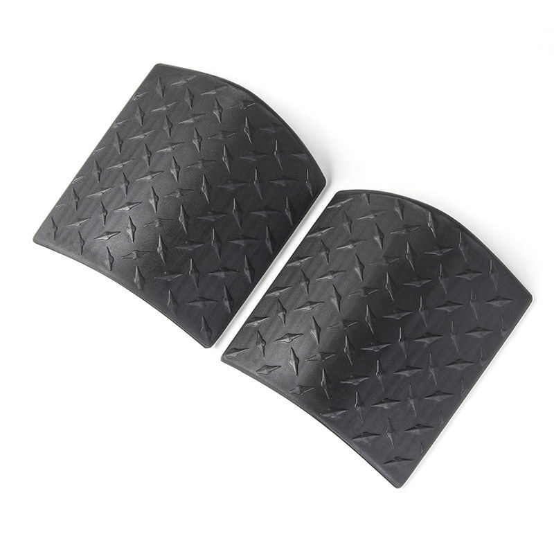 2x musta koppa luotiliivit kannen timantti levy leikata 2007 jeep wrangler jk