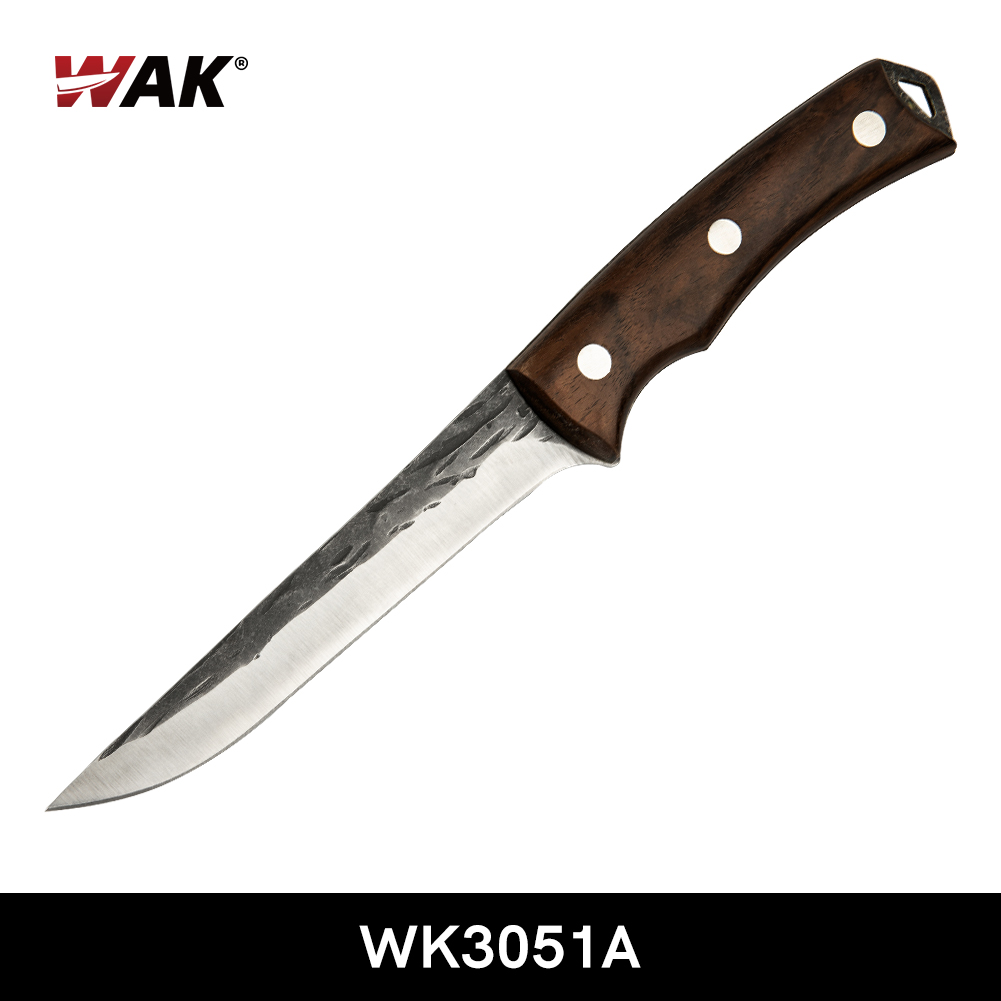 Wak Professionele Handgemaakte Keuken Bot Mes 5.7 Inch Uitbenen Mes Lange Lemmet Keuken Snijden Messen Houten Handvat Keuken Mes: Default Title