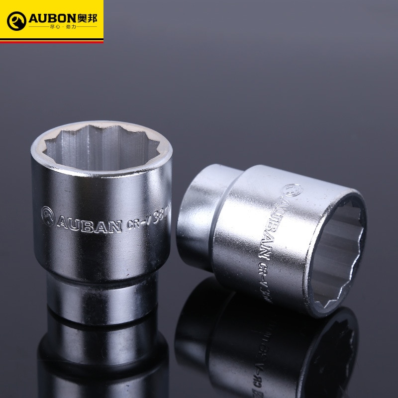 3/4 "taille d'entraînement 17 ~ 50mm/ 1" 55-85mm métrique MM Jumbo douze 12 points écrou douille pour clé robuste cr-v acier fait 12pt prise