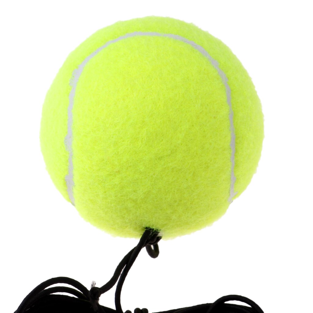 Elastische Tennis Ball auf Schnur Tennis Praxis Selbst-Studie Ausbildung Aids Trainer