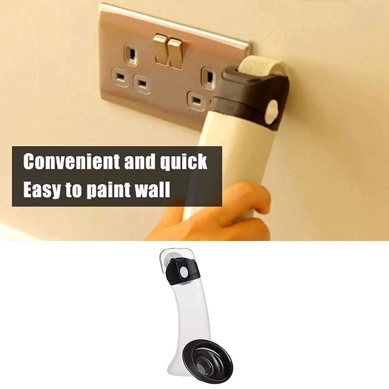 Hand-Held Roller Brush Handheld Convenient Ceiling Interior Decoration Wall Painting Tool