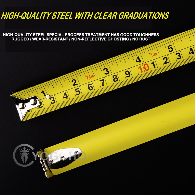 Steel Tape Measure 3/5/7.5/10 meters a variety of precision and durable measuring ruler measuring tape