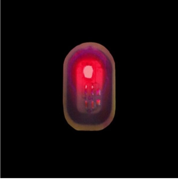 Vrouwen Nfc Nail Art Tips Stickers Diy Telefoon Led Licht Flash Party Decor Nail Tips: red