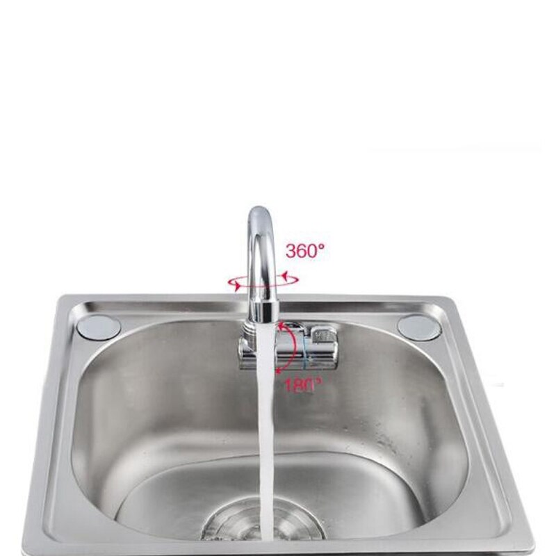 Cold & Faucet Deck Kitchen Camper Bathroom Basin Faucets Waterfall Basin Mixer Tap Bath Faucet Sink for RV Caravan Boats